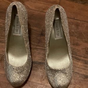 Touch Ups Gold Stilettos